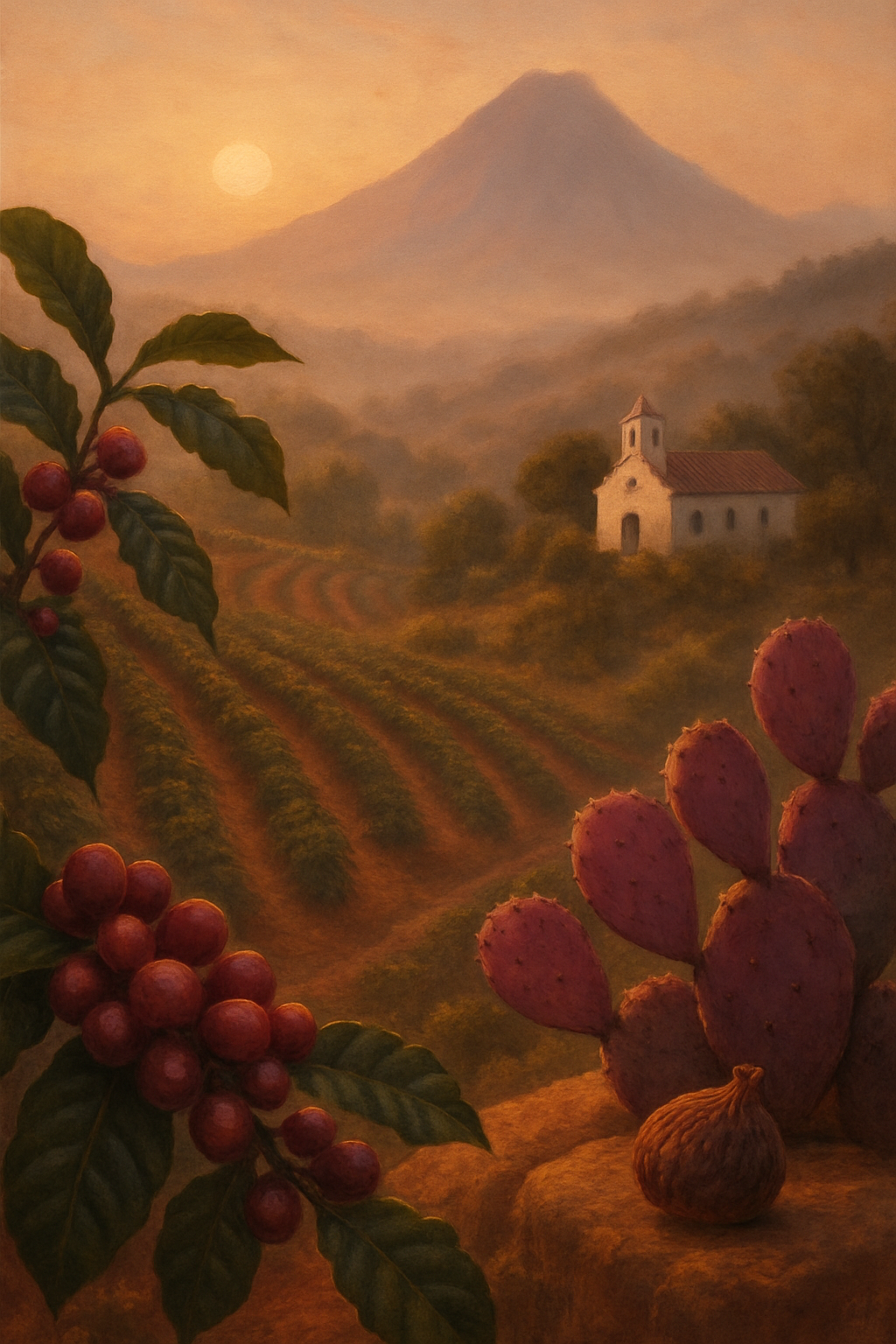 Mexican Nayarita Afrutada Natural — coffee origin landscape