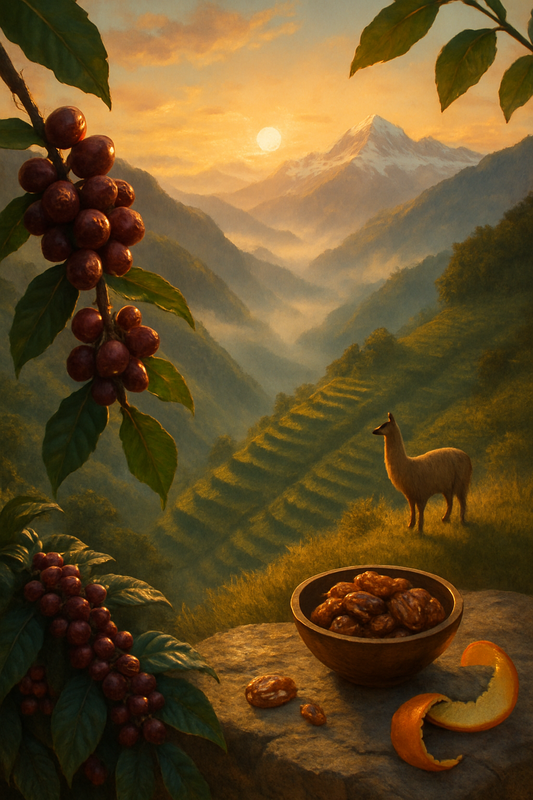 Decaf Peru Churupampa SWP — coffee origin landscape